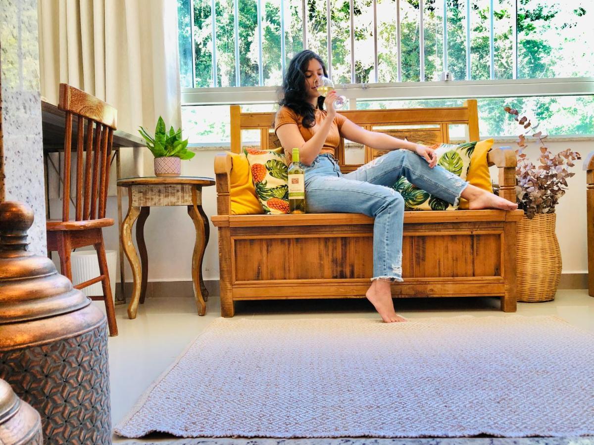 O Melhor De Domingos Martins Apartment Bagian luar foto